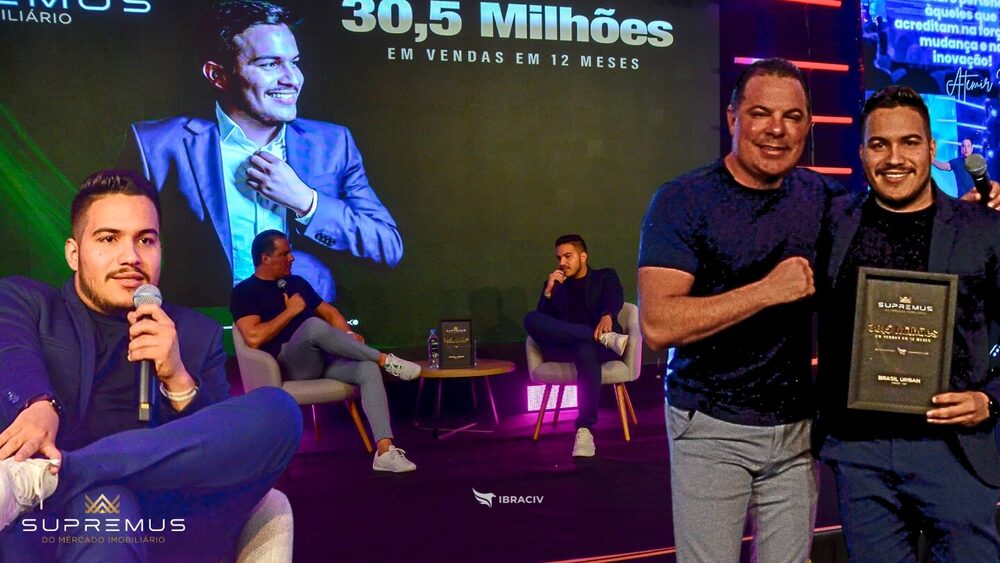 Mateus, da Brasil Urban (Sinop), reconhecido por R$ 30,5 milhões em vendas